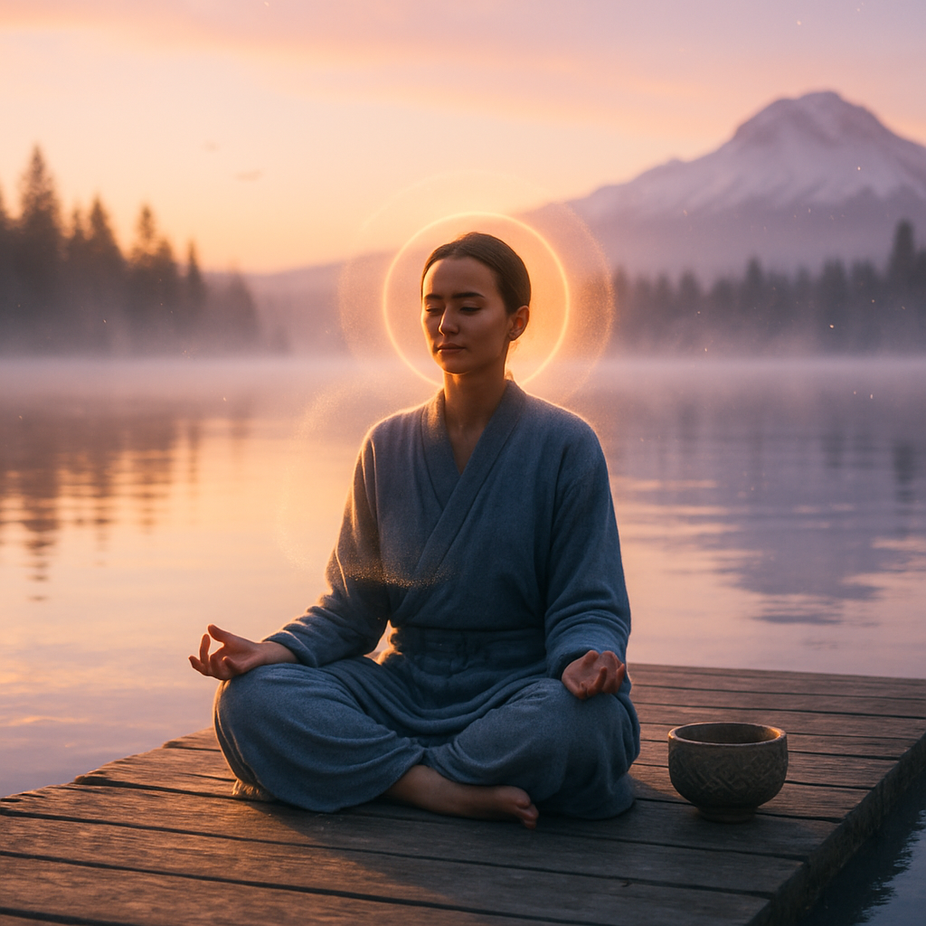 Soft nature background with calming tones
